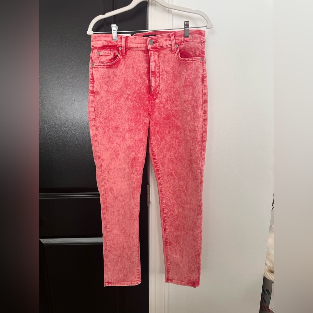 7 For All Mankind Super skinny Acid Wash Skinny Jeans size 31